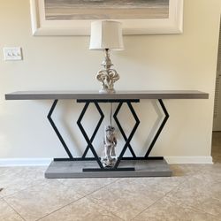 71” Long Entryway Table