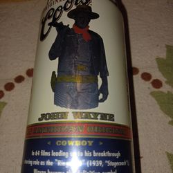 JOHN WAYNE COLLECTABLE COORS CANS(2).NEVER OPENED