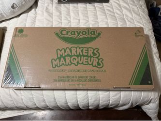 256 Markers Crayola CLASSPACK 16 Assorted Color Markers BRAND NEW, SEALED  The 256 Crayola Classpack Markers are a bulk set of assorted color markers 