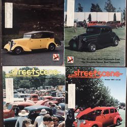 4 Vintage Street Scene Books 1981 GC