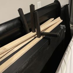Free Black Twin Bed and Box Spring