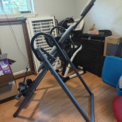 Innova Inversion Table with Adjustable Headrest, Reversible Ankle Holders, and 300 lb Weight Capacity