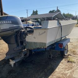 Boat and Trailer-40 Horse Power Yamaha