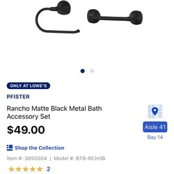 Bathroom Towel Holder Set 