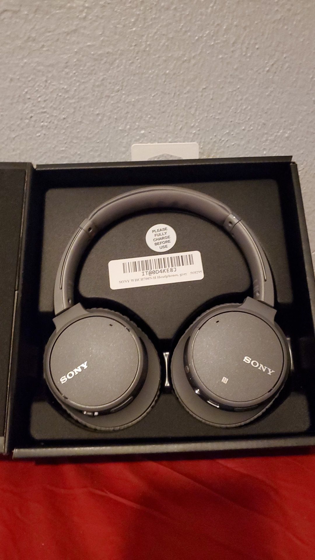 Sony WHCH700N Bluetooth headphones