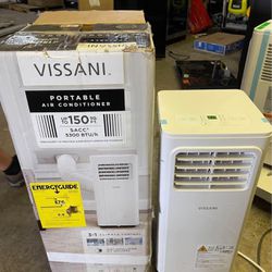 VISSANI 5,000 BTU Portable Air Conditioner 