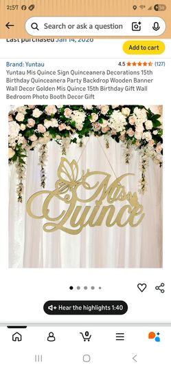 Quince sign