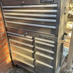 Craftsman Toolbox And Tools 40” 
