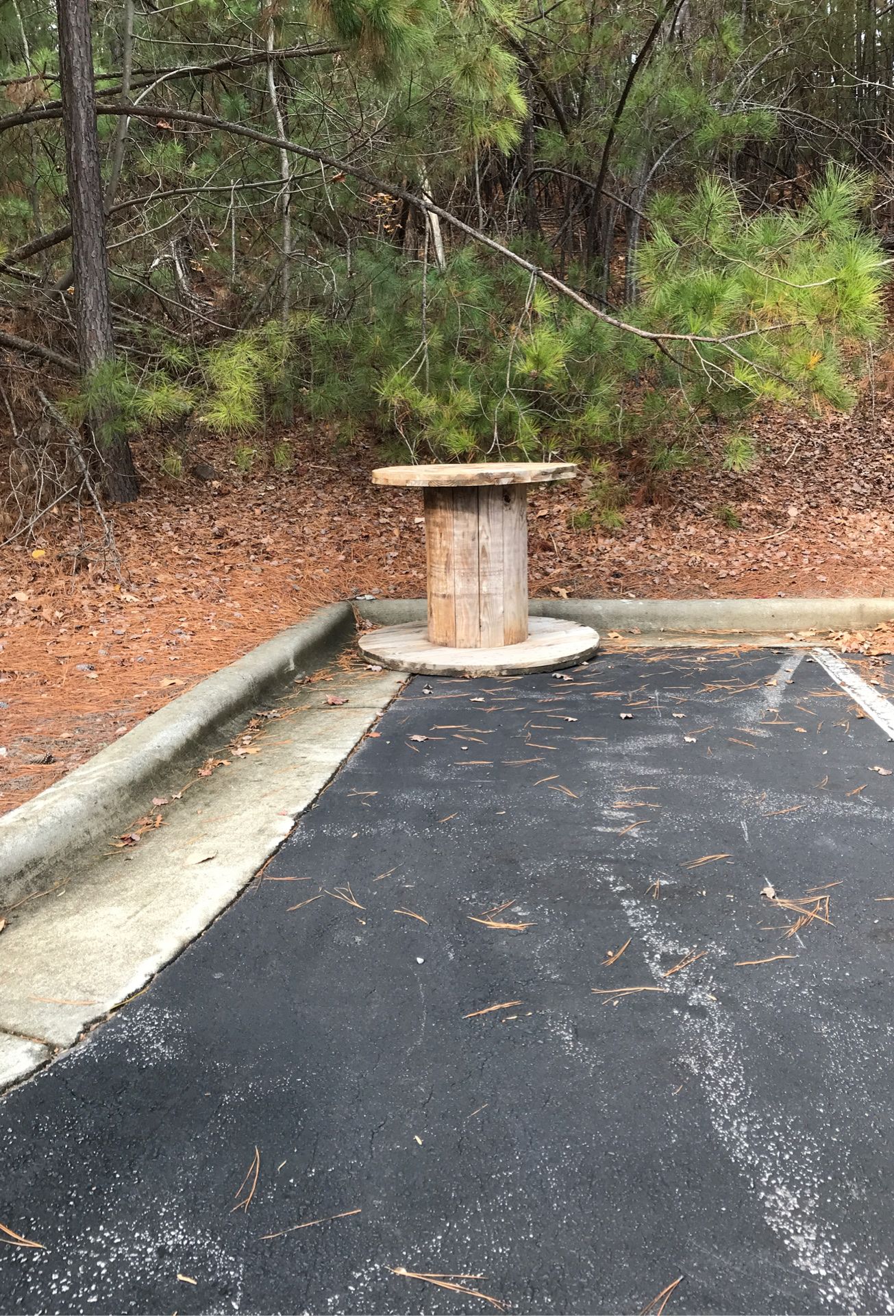 Wire spool outdoor table or crafts