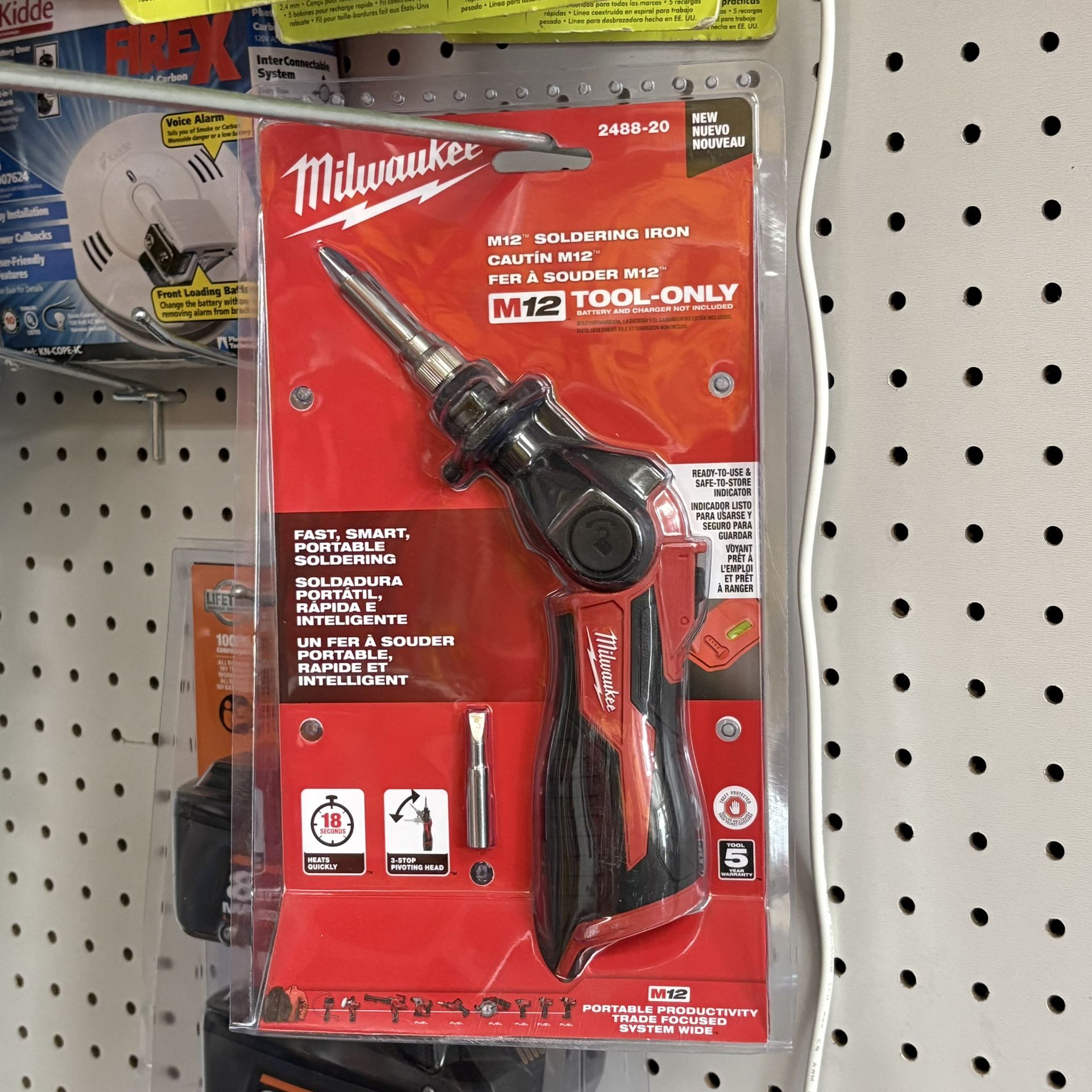 Milwaukee New Soldering Iron m12 Tool Only