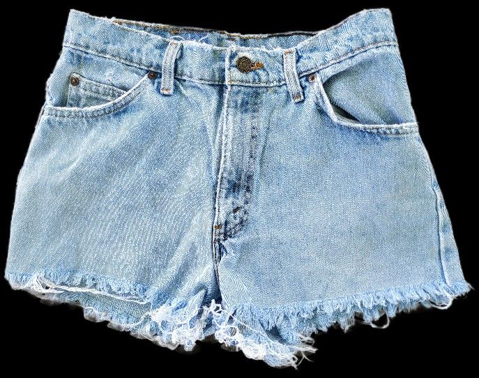 Womens Cut Off Denim Shorts