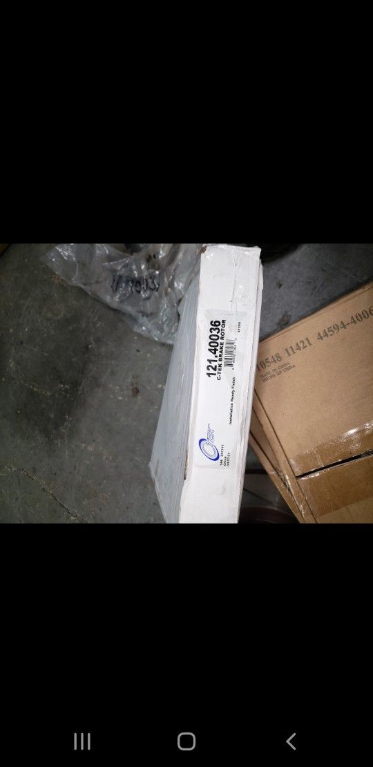 Brand New Rear Brake Rotors