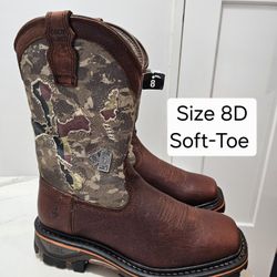 Cody James Soft Toe Boots Size 8