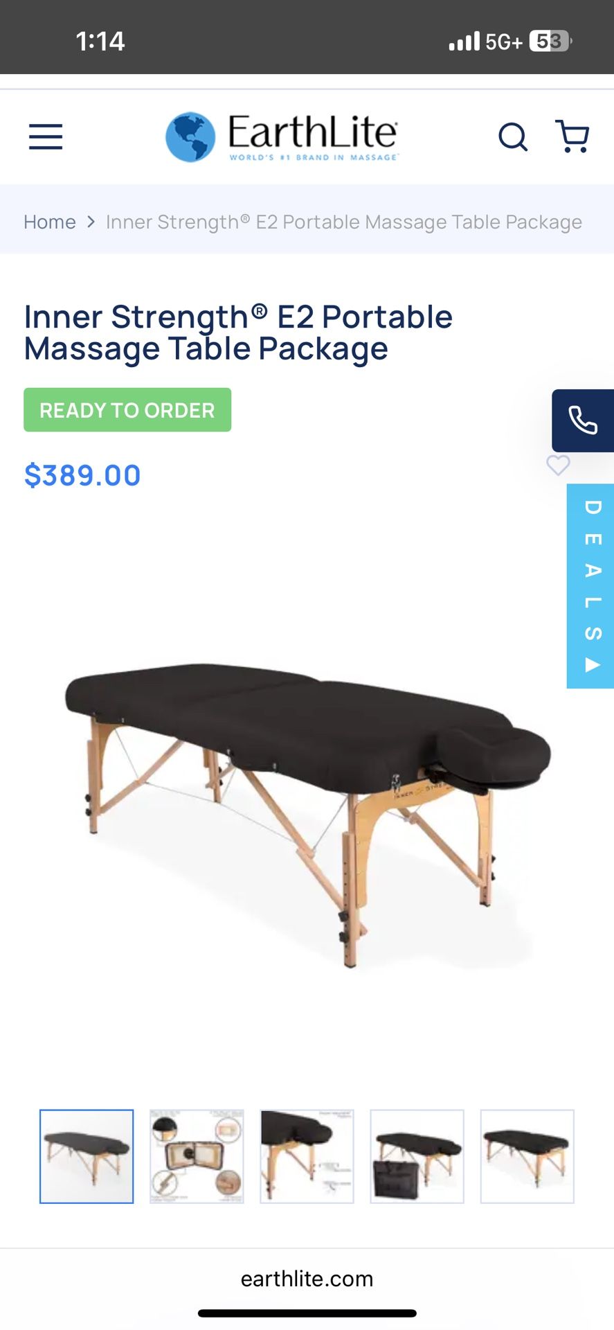 New Massage Table