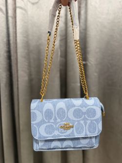 New blue bag, comes with dust bag