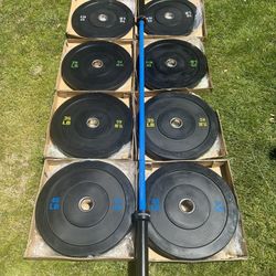 🔥SALE🔥: Bumper Plate Sets And Barbells 