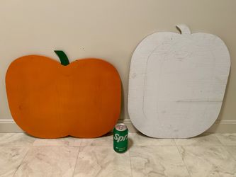Wooden Pumpkin Decorations