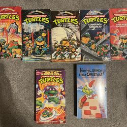 Classic Teenage Mutant Ninja Turtles Vhs