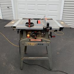 Craftsman 10” Table Saw