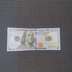Fake Prop 100$ Bill