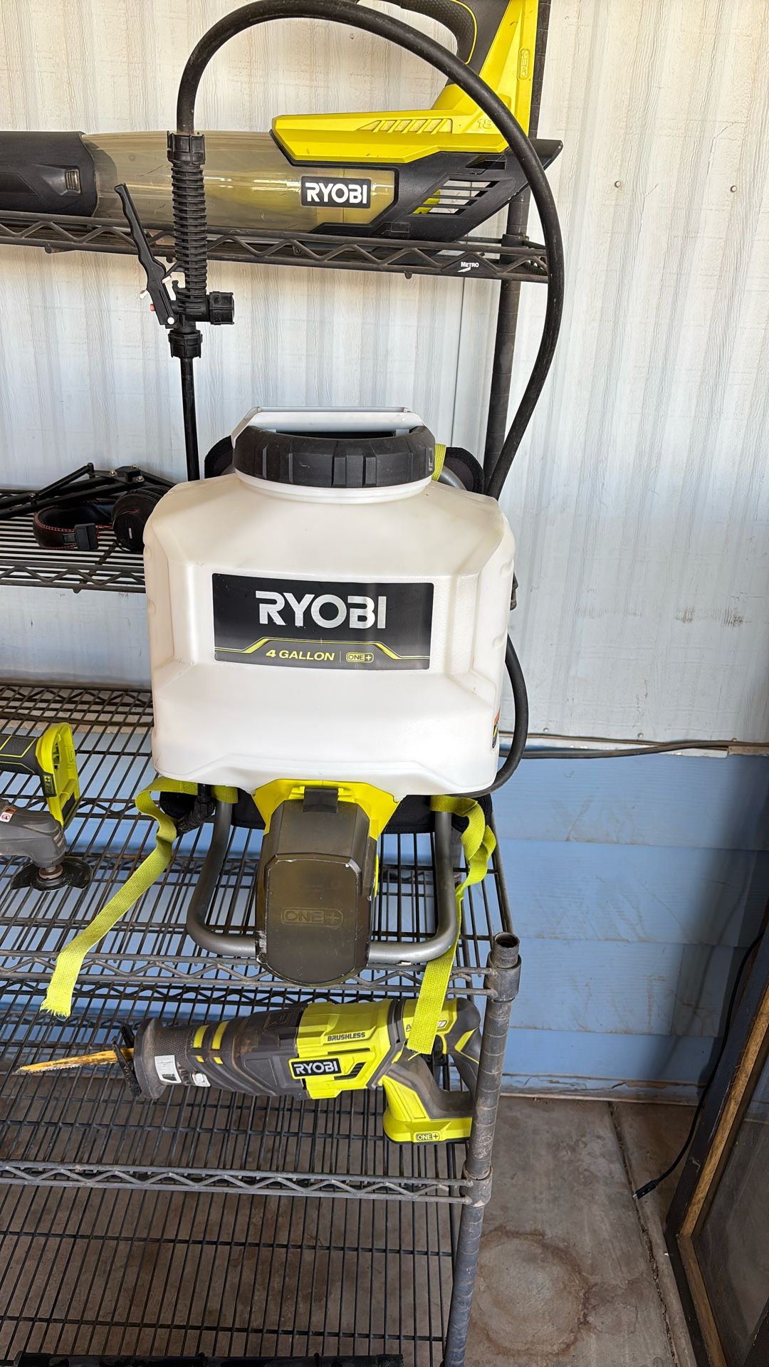 Ryobi Cordless 4gallon Backpack Sprayer