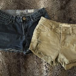 Lot of 2 Youth Girls Shorts