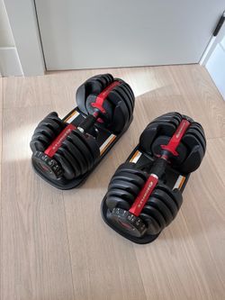 Bowflex 552 adjustable dumbbells (PAIR)