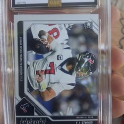 2 Graded NFL Cards,Jerick McKinnon Rookie Auto 