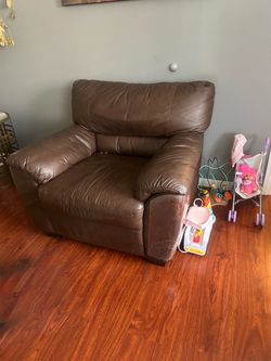 Leather couches