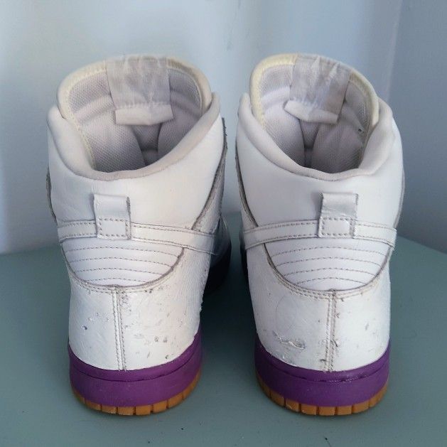 Nike Dunk High Deluxe “White Hyacinth” 312032 111 Ostrich  display picture 3