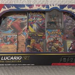 Mega Lucario Ex Box
