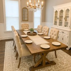 Custom Designed Farmhouse Dining Tables.