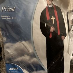 Priest Costume One Size