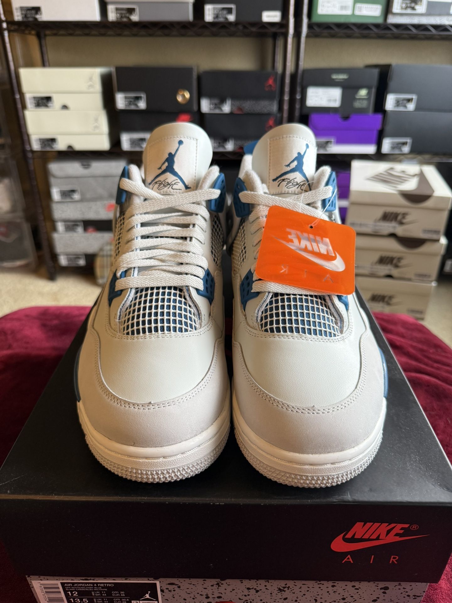 Jordan 4 Military Blue Size 12