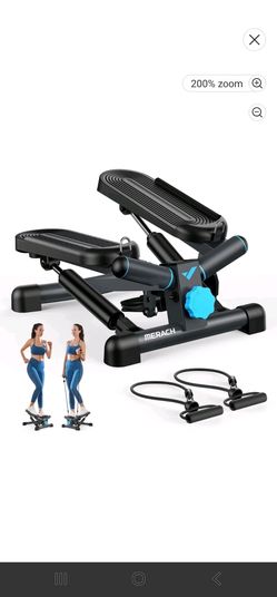 MERACH MR-2354 Hydraulic Stepper 330lbs Capacity Portable Mini Stair Stepper