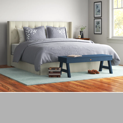 beige bed king size