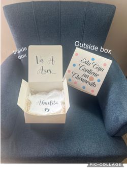 Baby box for pregnancy announcement