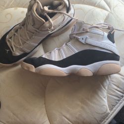 Nike Air Jordan 6 Rings Black Fossil Stone 