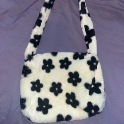 Flower handbag purse