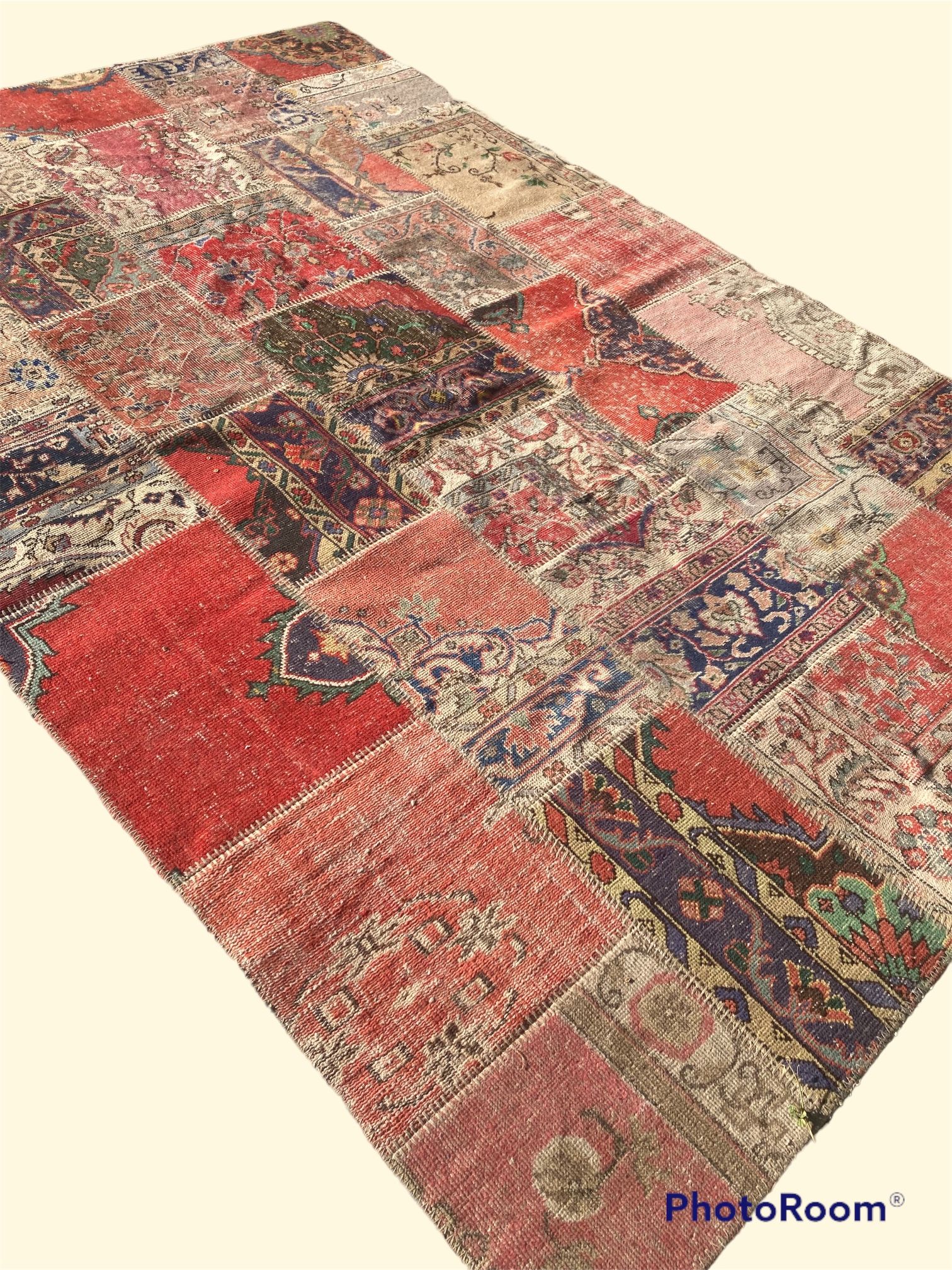 IKEA Silkeborg Vintage Wool Patchwork Rugs