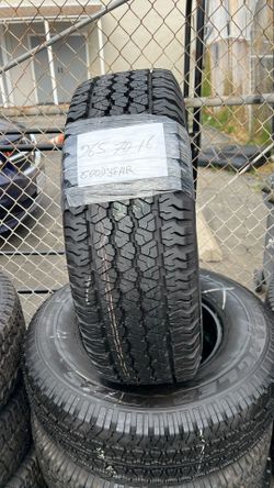 set Of 4 Tire Goodyear Wrangler 265/70/16 Installed And Balanced Ya Instaladas Y Valacidas Las 4