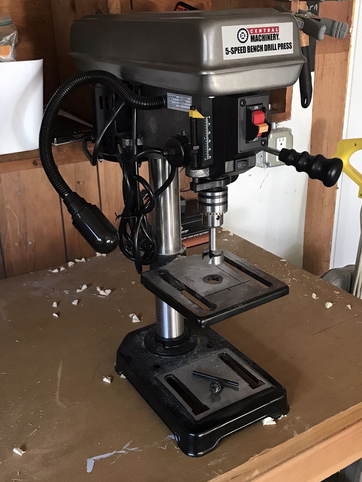 Bench Drill Press - Central machinery 5 Speed