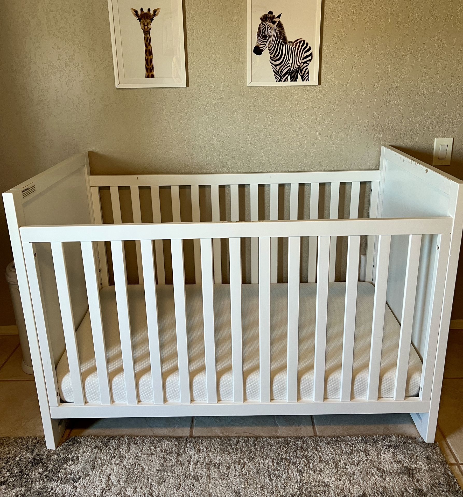 Baby Crib & Mattress