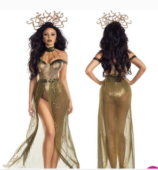 Medusa Premium Costume With Extras Small