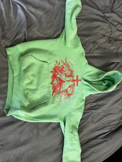 Graphic Slime Green Jacket