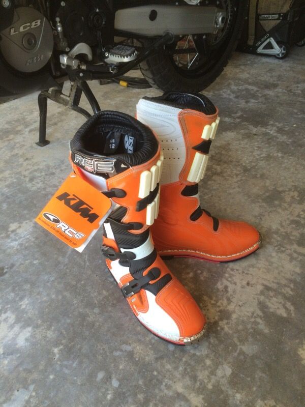 KTM Axo RC6 boots size 12