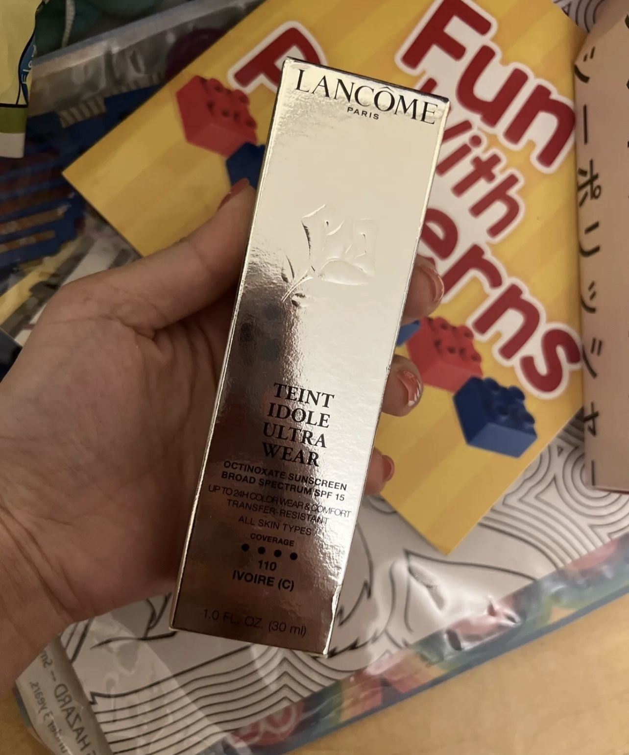 Lancome Teint Idole Ultra Wear Long Wear Foundation BS SPF 25 #110C 1oz 10/23