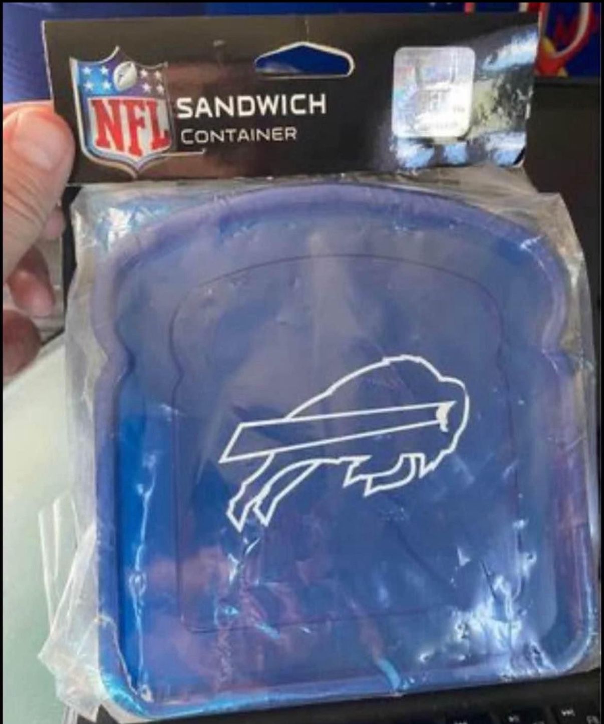 Buffalo Bills Sandwich Container