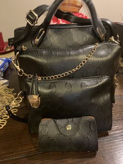 Cartera cuatro piezas muy bonitas