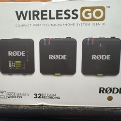 Rode Wireless Go 3pack New